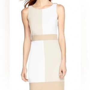 WHBM Color Block Sleeveless Dress Size 0